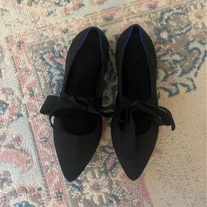 Rothy’s Pointed Bow Mary Janes